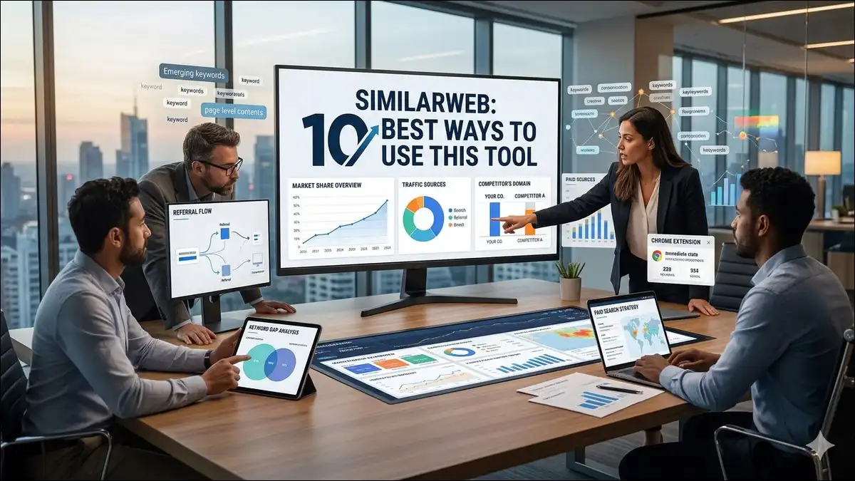 Here's a list of 10 Best Ways To Use Similarweb Tool In 2026 For Best Results.