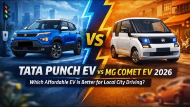 Punch EV vs MG Comet EV