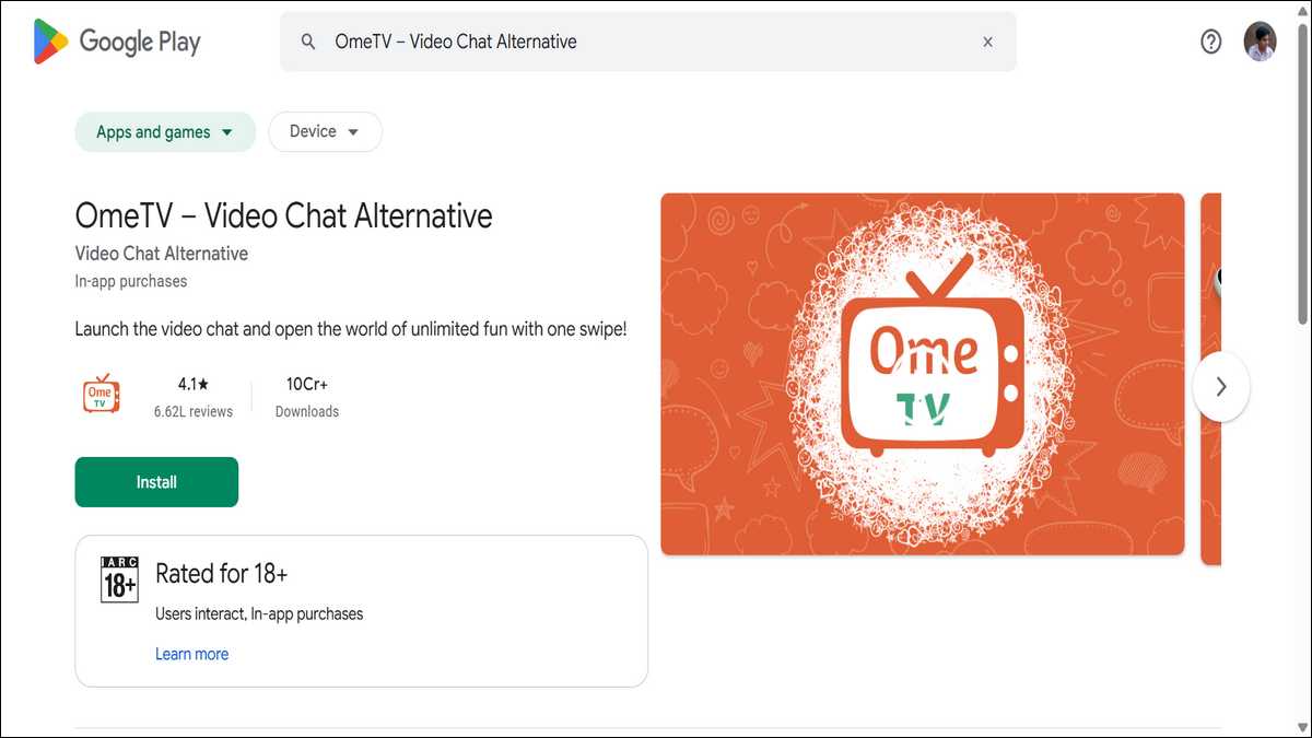 OmeTV – Video Chat Alternative Available on Google Play
