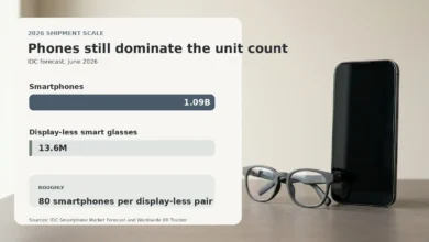 AI glasses won’t replace smartphones in 2026. See how Meta, Google, Apple and others are competing for the next platform.