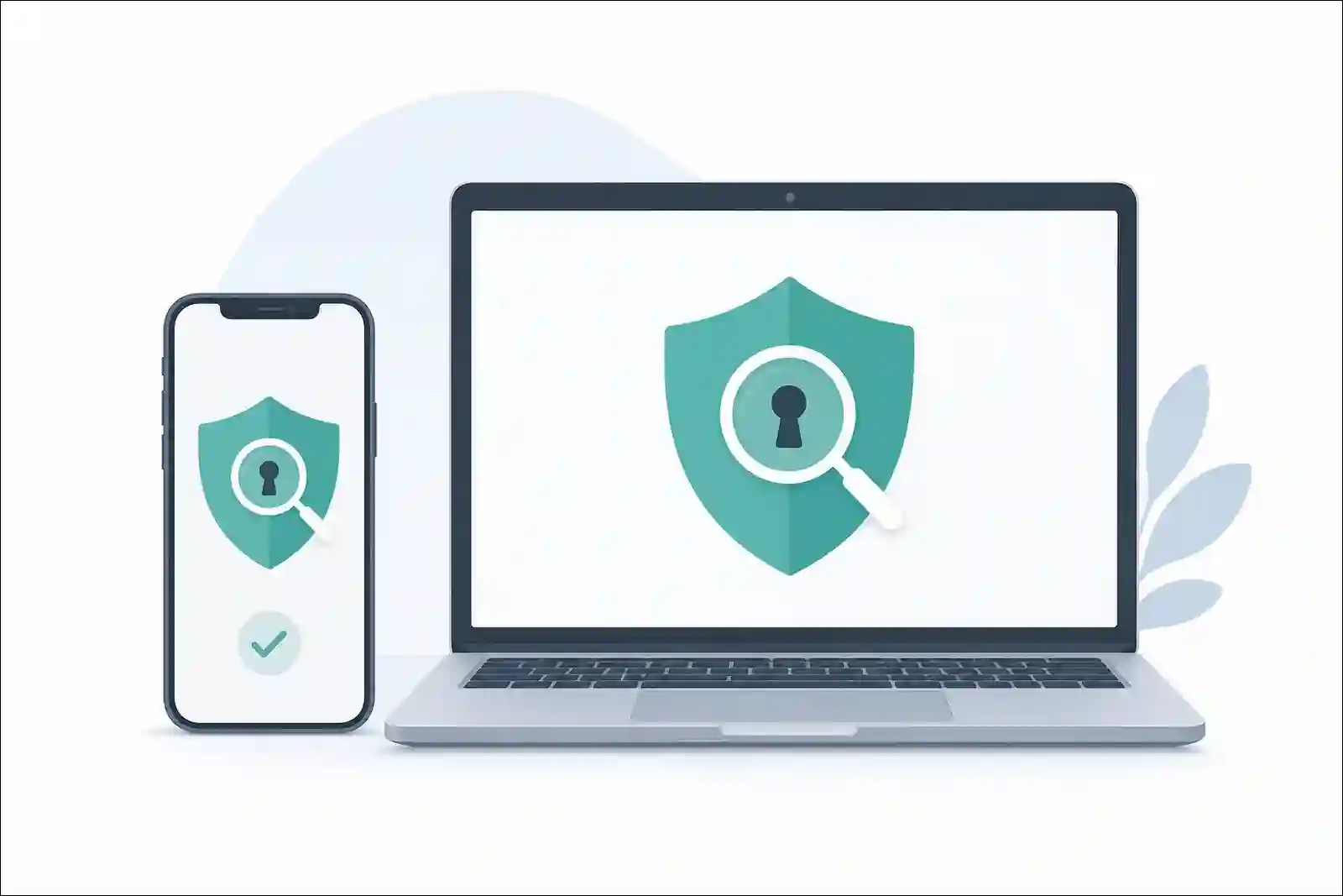 Step-by-step visual guide showing how to check HaveIBeenPwned, Apple Password Security, and Google Security Checkup with screenshots.